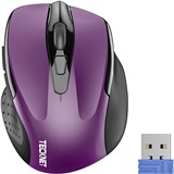 TECKNET Wireless Mouse, 2.4G Ergonomic Optical Mouse, Computer Mouse for Laptop, PC, Computer, Chrom